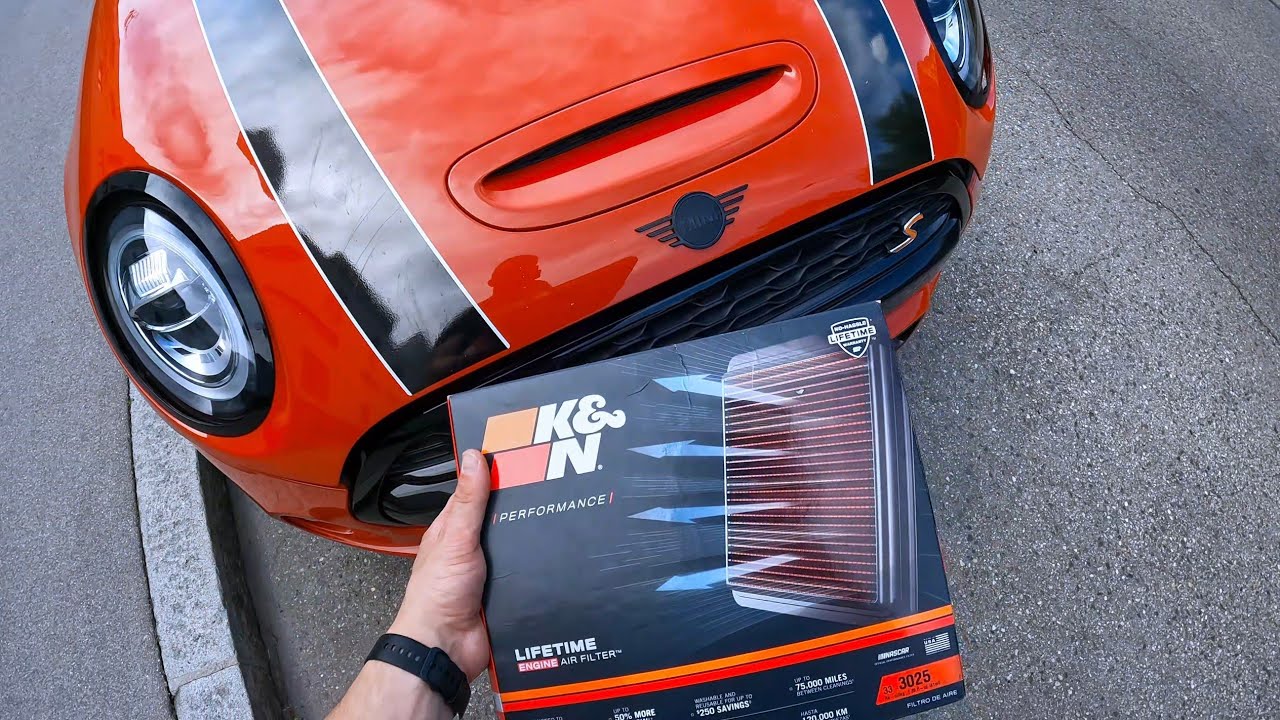 Mini Cooper S F56 Luftfilter Wechsel + Vergleich Klang K&N Luftfilter # ...
