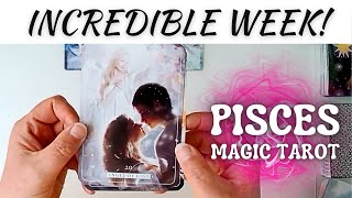 Pisces 🔮THE WEEK AHEAD PISCES! 🩷ANOTHER INCREDIBLE READING!