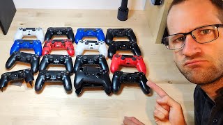 J'ai 16 manettes PS4 à tester, quels sont les plus gros problèmes ?