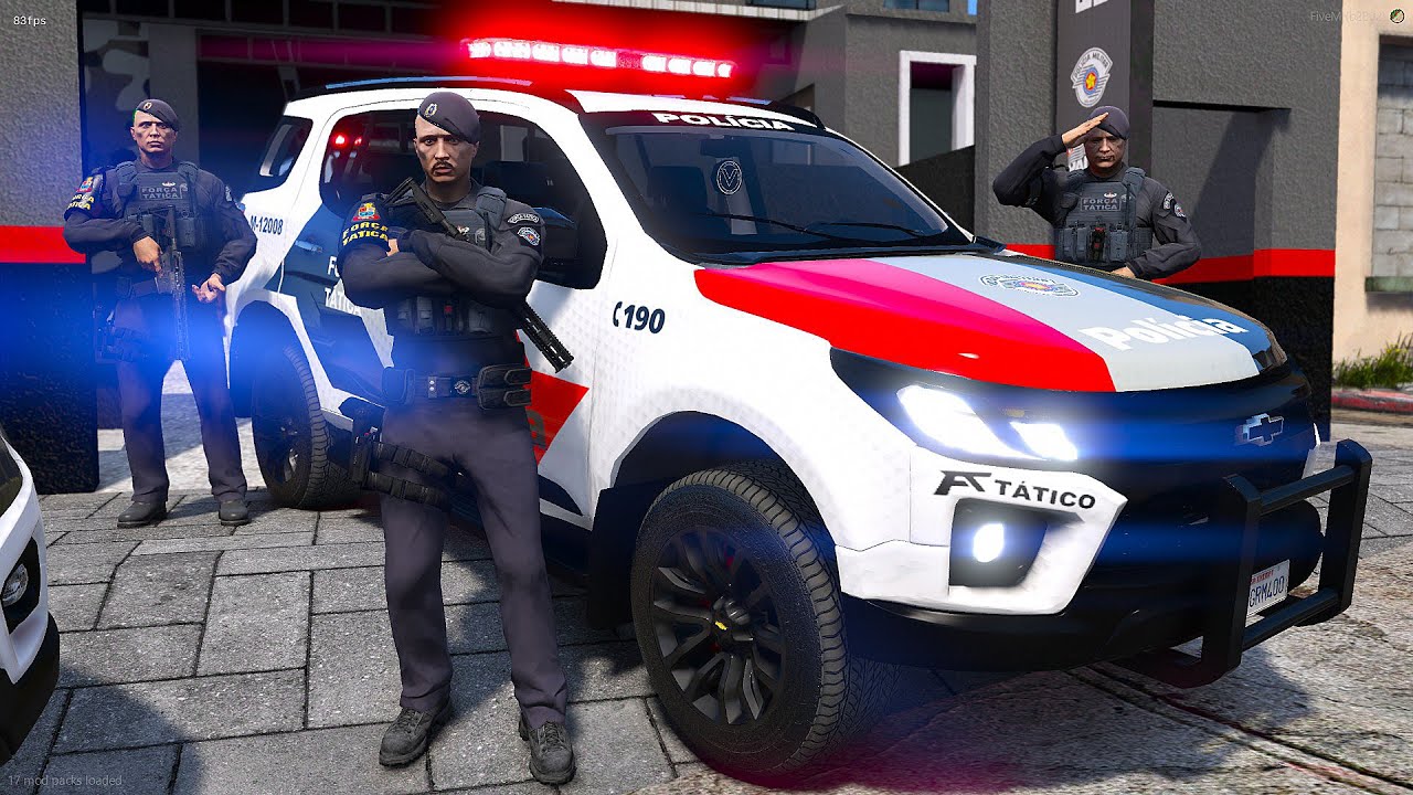 FORÇA TÁTICA PERSEGUIÇÃO TERMINA EM CONFRONTO PMESP | GTA 5 POLICIAL