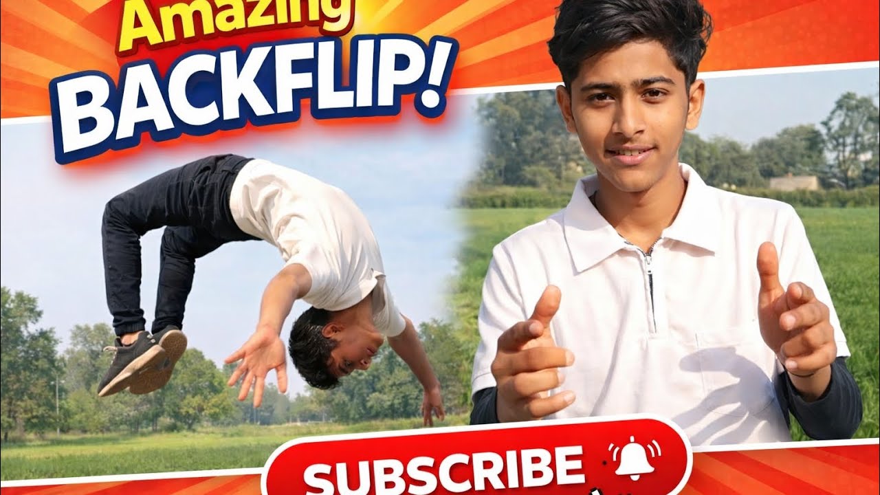 बैकफ्लिप सीखे सिर्फ पांच स्टेप    #trendingvideo #backflip #nonfollowers #YouTubevideo #socialmedia 