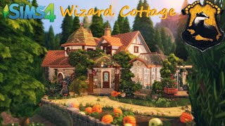 HUFFLEPUFF Wizard Cottage  (noCC) the Sims 4