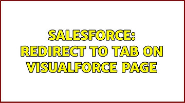 Salesforce: Redirect to tab on visualforce page