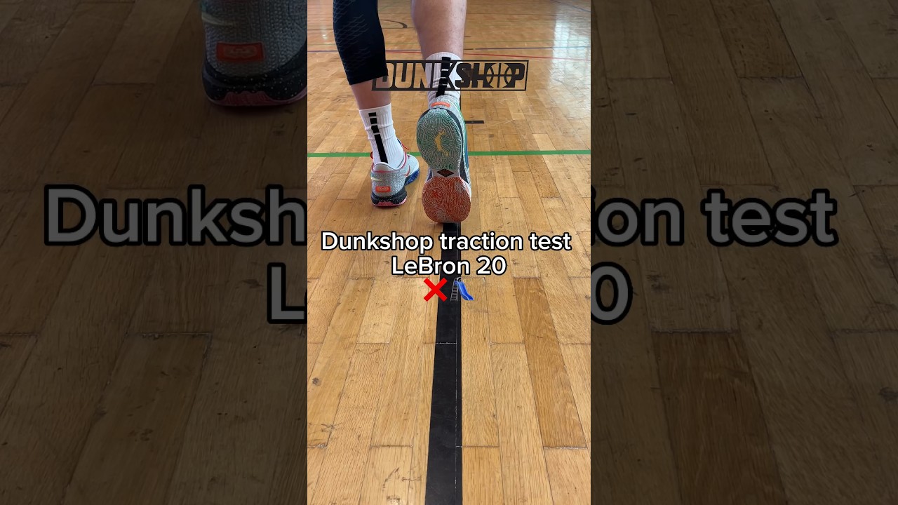 LeBron 20 traction test 