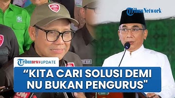 Sentilan Cak Imin soal Desakan Gus Yahya Mundur & Polemik PBNU: Cari Solusi demi NU, Bukan Pengurus