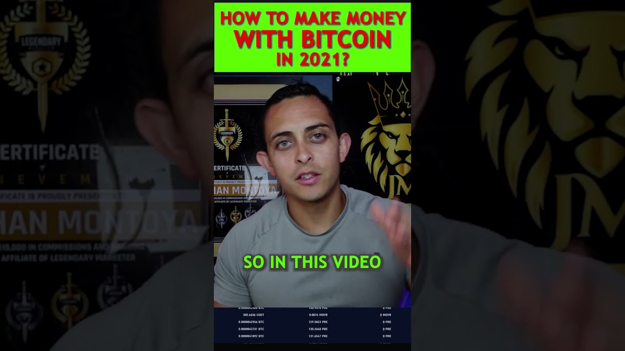 Make money with Bitcoin in 2021 - Easy method!