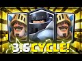 CAN’T STOP THIS!! 3.6 MEGA KNIGHT PRINCE CYCLE IN CLASH ROYALE!!