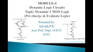 MODULE 4_Precharge and Evaluate logic