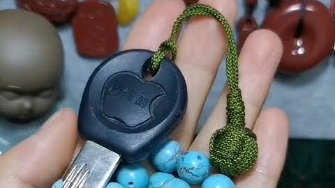 Hướng dẫn cách thắt dây móc chìa khóa đẹp mắt