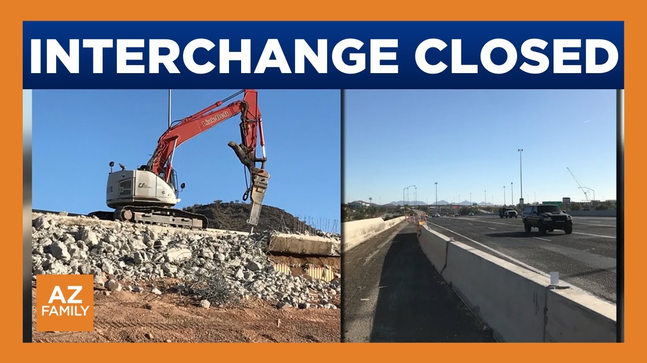 Ramps between Loop 101, I-17 closed for 2 weeks in north Phoenix - YouTube