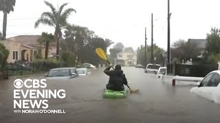 Monster storms trigger California emergency