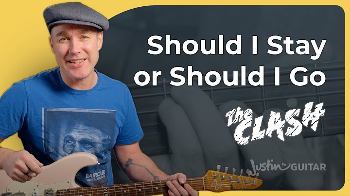 Should I Stay or Should I Go Acoustic version - Acoustic performance video thumbnail