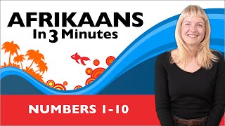 Afrikaans in Three Minutes – Numbers 1-10