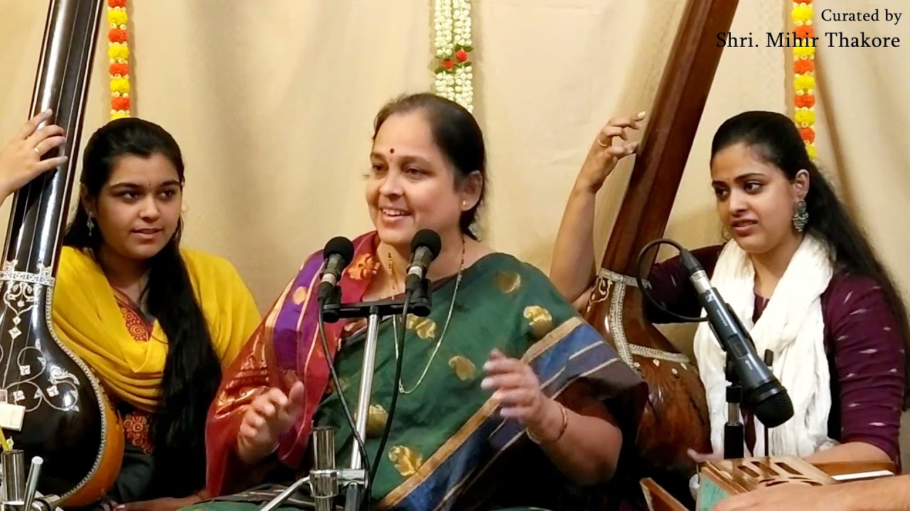 SMT. PALLAVI POTE SINGING  RAGA DARBARI KANADA, SOHINI AND SORATH CURATED BY MIHIR THAKORE