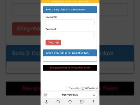 How To Remove Powered By 000webhost 2019 By Phạm Kim Thanh