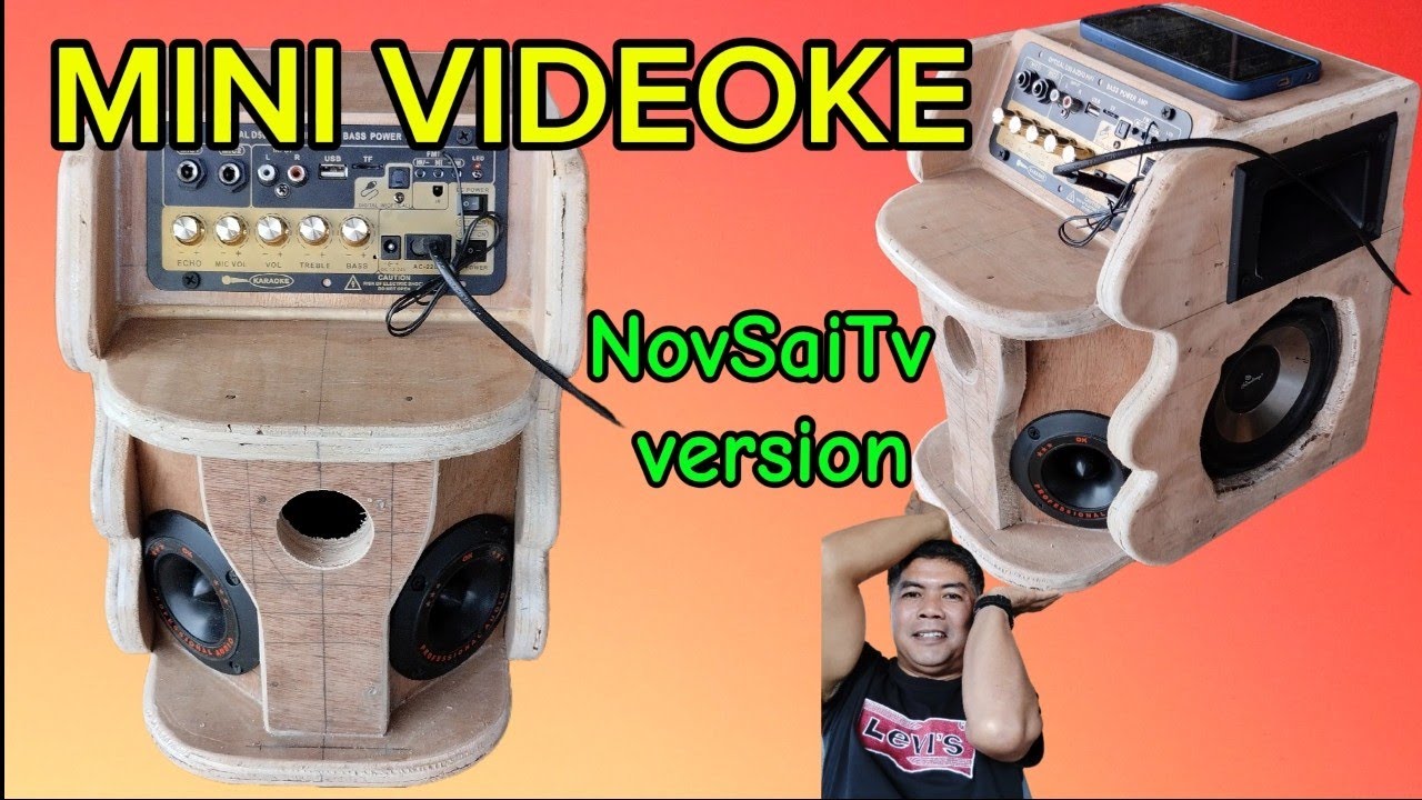 PAANO GUMAWA NG MINI VIDEOKE NA MGA SCRAFT MARINE PLYWOOD ANG GAMIT ...