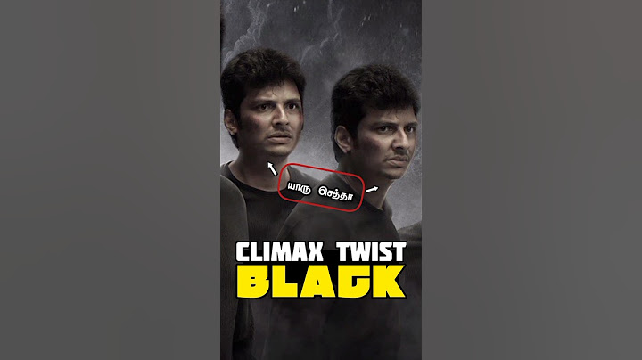 Mystery climax for Black movie 🤨😱 #jiiva #priyabhavanishankar #black #trending #shorts