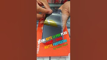 Redmi Note 14 Pro Plus Matte Hydrogel Membrane #gizmonepal #redminote14proplus #screenprotector