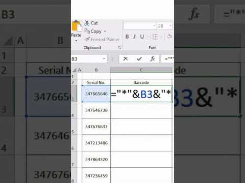 Excel Barcode Hack: Create Barcodes Effortlessly!