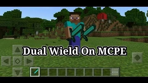 Minecraft PE | How To Dual Wield