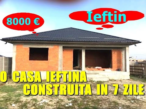 O CASA BUNA SI IEFTINA FACUTA CU 8000 €