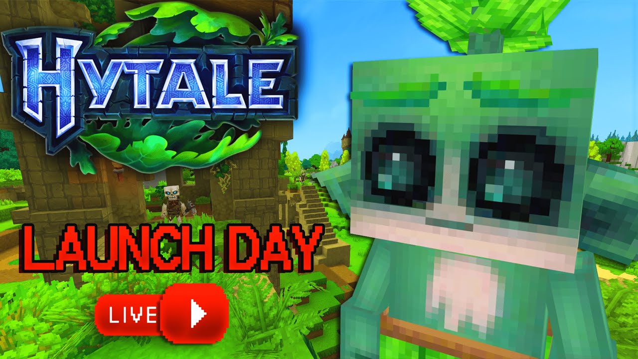 This is HYTALE in 2026 - Launch Day Livestream 🔴