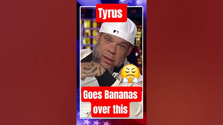 Tyrus goes Bananas over this moment #tyrus #gutfeld #gutfeldshow #greggutfeld #shorts #shortsfeed