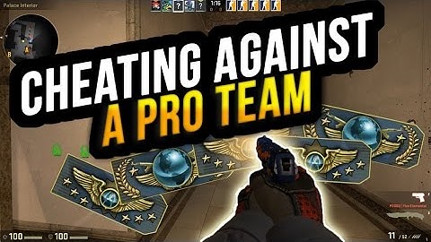 CHEATING in Prime with a KNIFE! PRO team?!