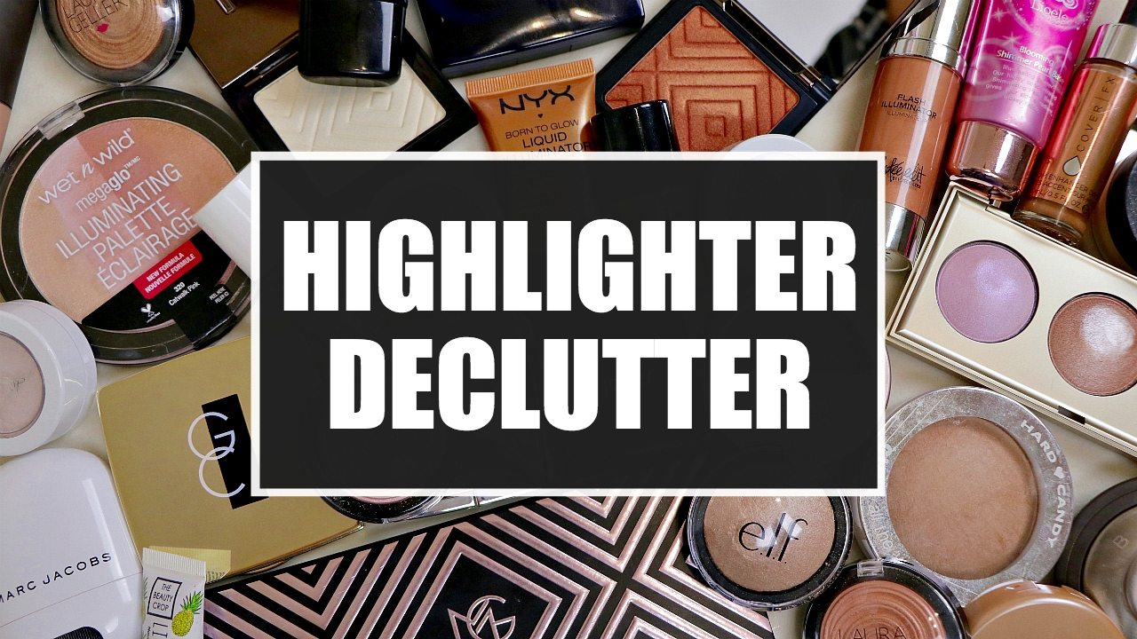 HIGHLIGHTER DECLUTTER 2017