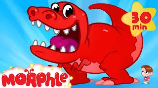 My Pet TRex Goes To School  My Magic Pet Morphle Dinosaur Video for Kids!