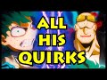 Why Deku has MULTIPLE QUIRKS Fully Explained! | Every One For All Quirk that Izuku Midoriya Unlocks