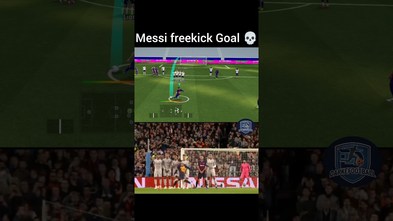 Lionel Messi 🔥 freekick 💀☠️ | efootball2026 | 
