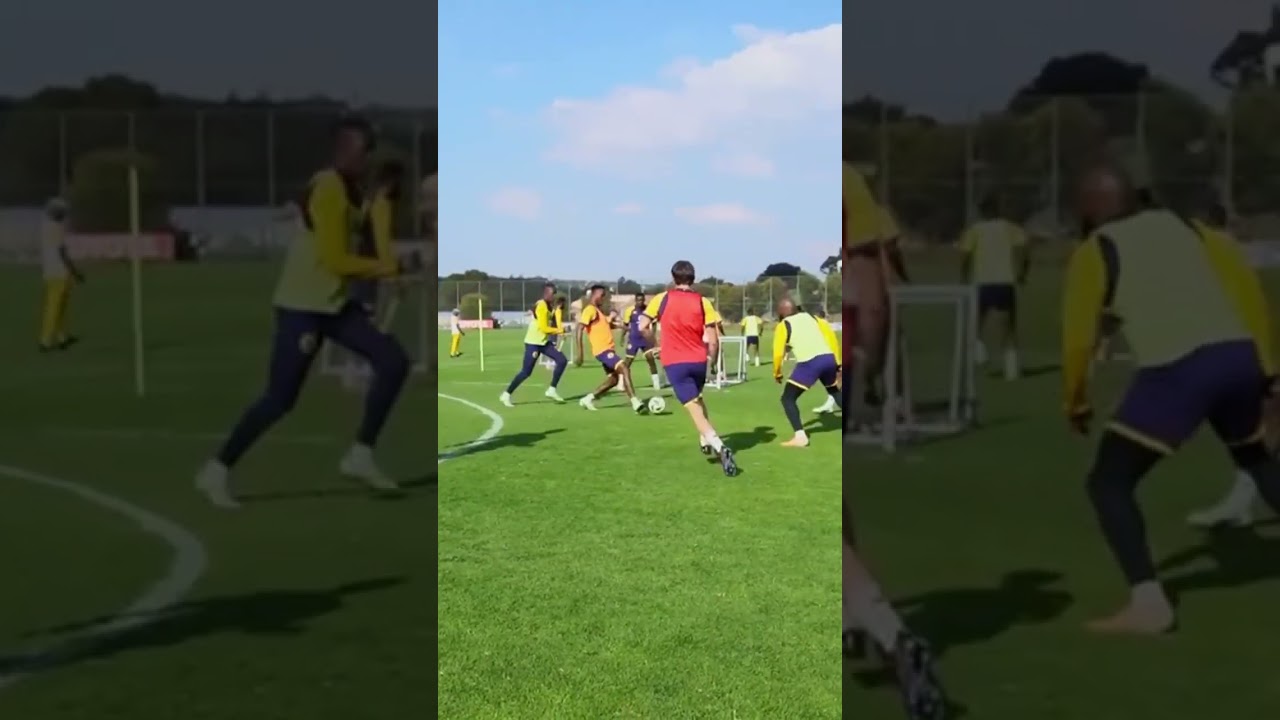 Kaizer Chiefs Players Training Hard 