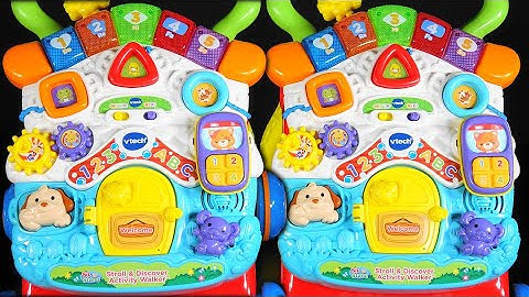 Stroll & Discover Activity Walker Learning Video For Toddlers Learn Counting Letters Shapes & Animal