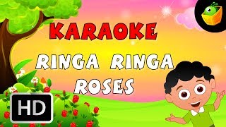 Ringa Ringa - Karaoke Version With Lyrics - Cartoon/Animated English Nursery Rhymes For Kids