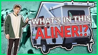 This AFrame has One VERY Unique Feature!! 2022 ALiner LXE Walkthrough | Beckley's RVs