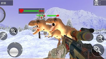 wild dinosaur hunting zoo Games android gameplay part-11