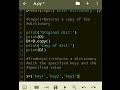 Dictionary functions in #python #Part2 #copy( ) #fromkeys( )
