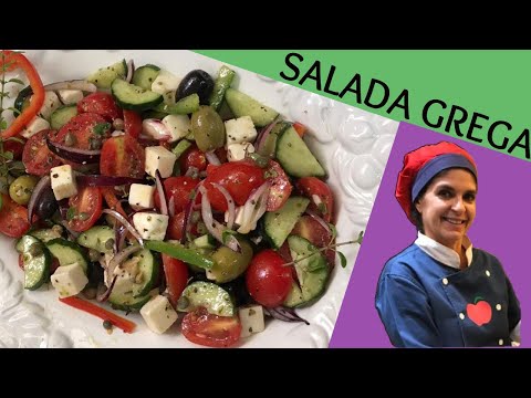 Vídeo: Salada Grega Com Repolho
