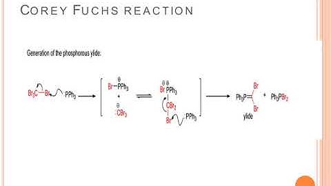 Corey Fuchs Reaction pptm The 1