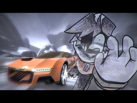 FNF Monochrome Mount Silver Remix But Youu0027re Racing