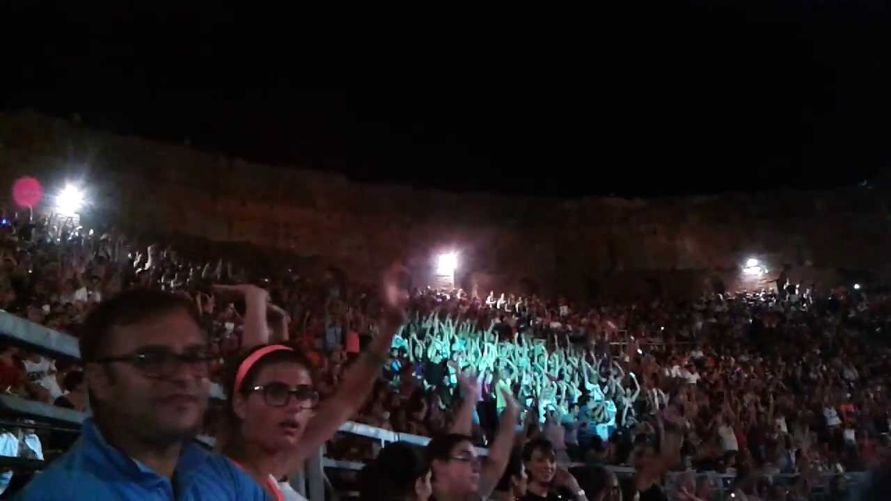 Marco Mengoni Taormina 26/08/13 La Ola