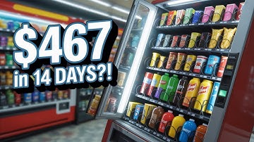 “How Much I Made in 14 Days from 3 Vending Machines (Full Breakdown)”