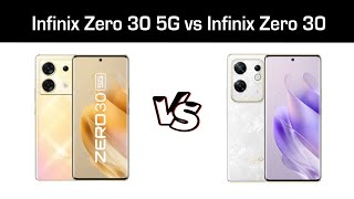 Infinix Zero 30 5G vs Infinix Zero 30 | Hn Tech