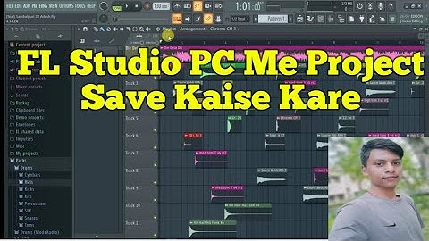 FL Studio PC Project Save Kaise Kare || FL Studio PC Tutorial || AK Official Music ||