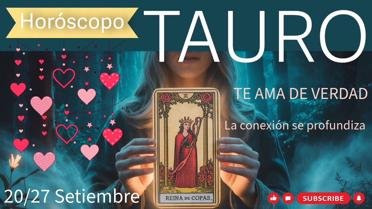 Tauro ♉️ Él/Ella te ama de verdad 💞 y la conexión se vuelve más ...