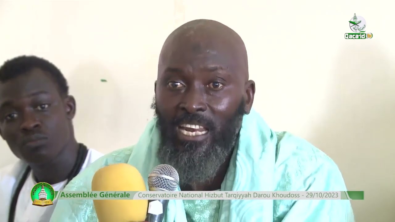 Assemblée Général Conservatoire Hizbut Tarqiyyah Darou Khoudoss du 29/10/2023    S Moussa MBENGUE
