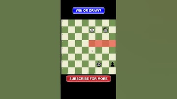 WIN OR DRAW??         #shorts #chesslessons #chessendgame #chesspuzzle