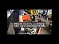 How to clamp the latch fixtures and the casting fixtures on one horizontal tensile testing machine ?