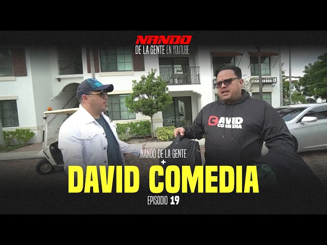 NANDO DE LA GENTE EN YOUTUBE | DAVID COMEDIA | EP 19 | WEBSHOW class=